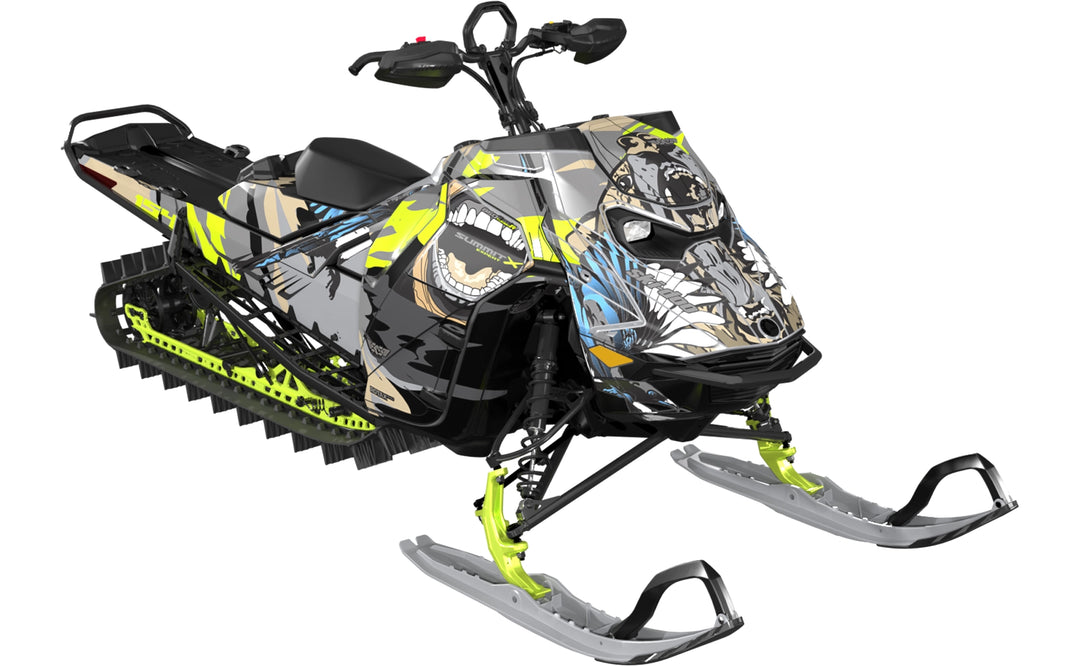 Flex - Ski-Doo REV Gen5 Mountain - Manta Grey - Full