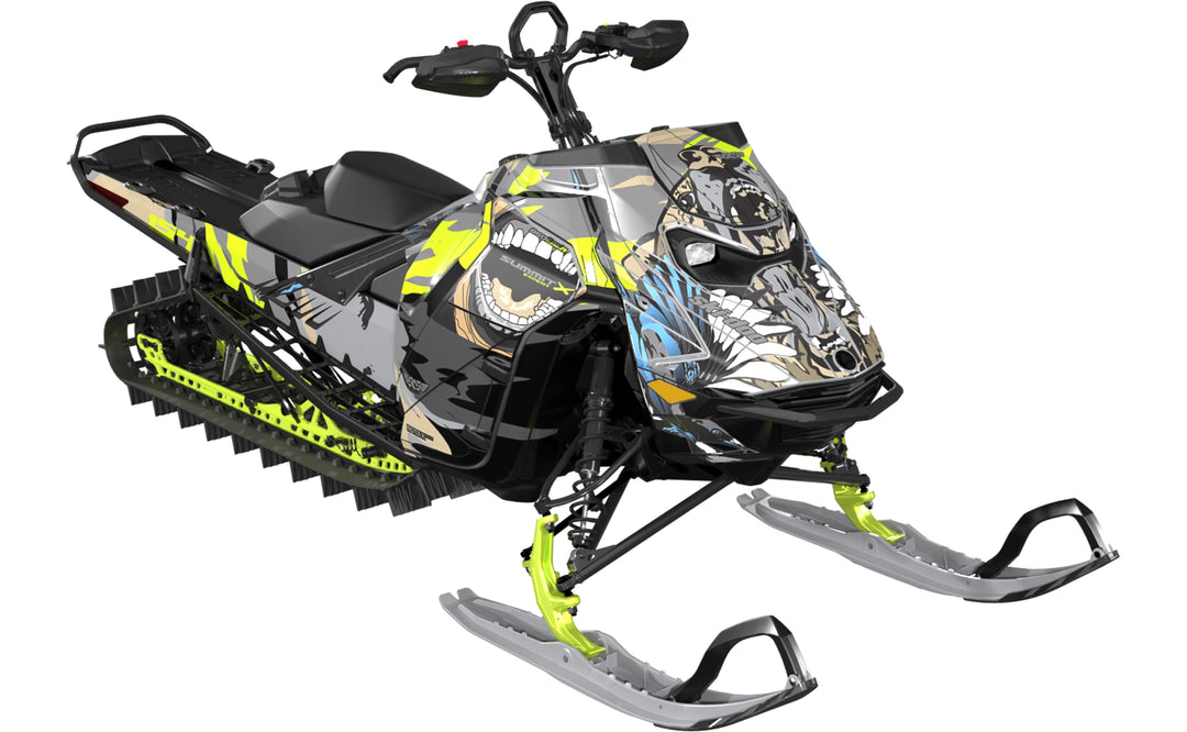 Flex - Ski-Doo REV Gen5 Mountain - Manta Grey - Partial