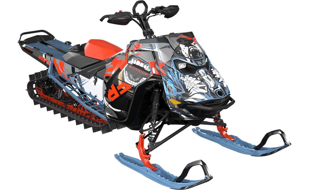 Flex - Ski-Doo REV Gen5 Mountain - Scandi Red - Partial