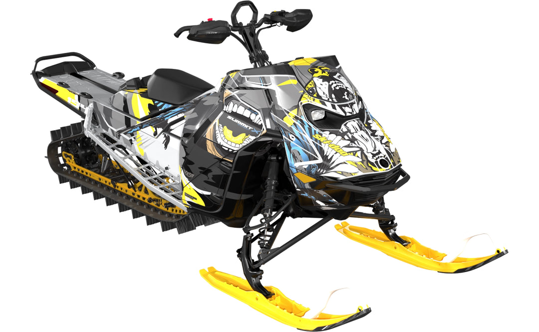 Flex - Ski-Doo REV Gen5 Mountain - Yellow Grey - Full