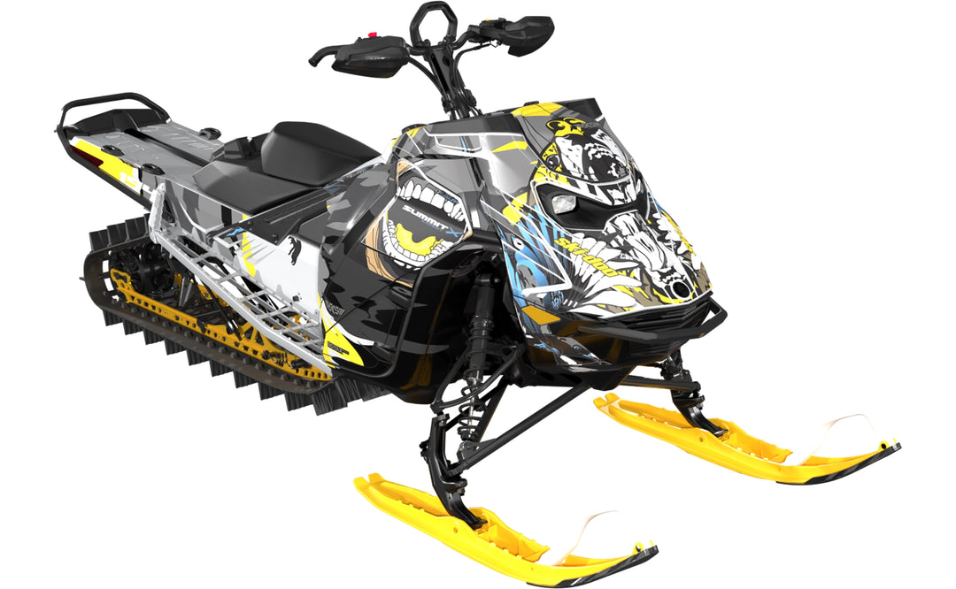 Flex - Ski-Doo REV Gen5 Mountain - Yellow Grey - Partial