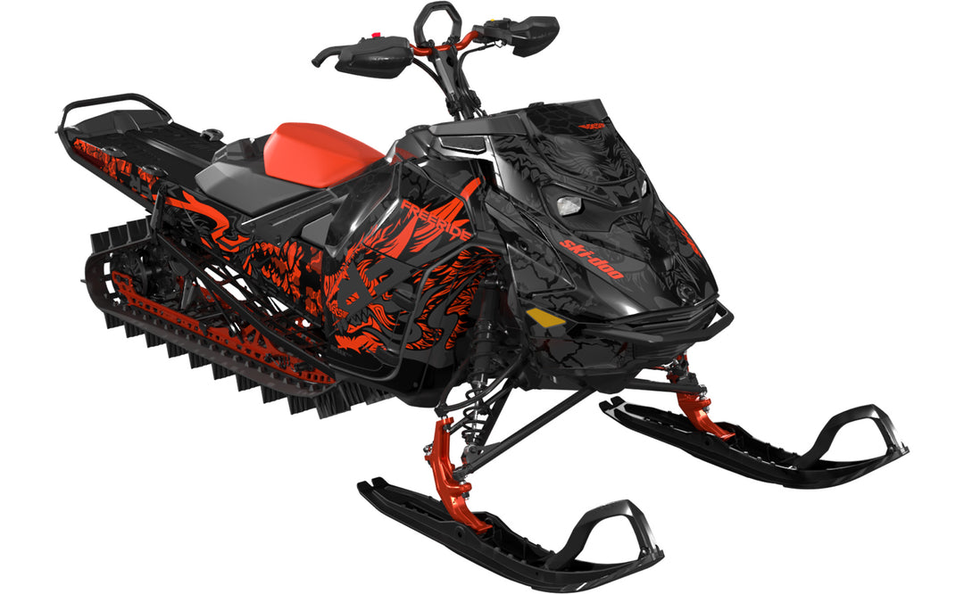 Wileone Ski-Doo REV Gen5 Mountain Black Ultimate Partial