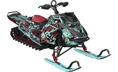 Wileone Ski-Doo REV Gen5 Mountain NeoMint SpartanRed Full