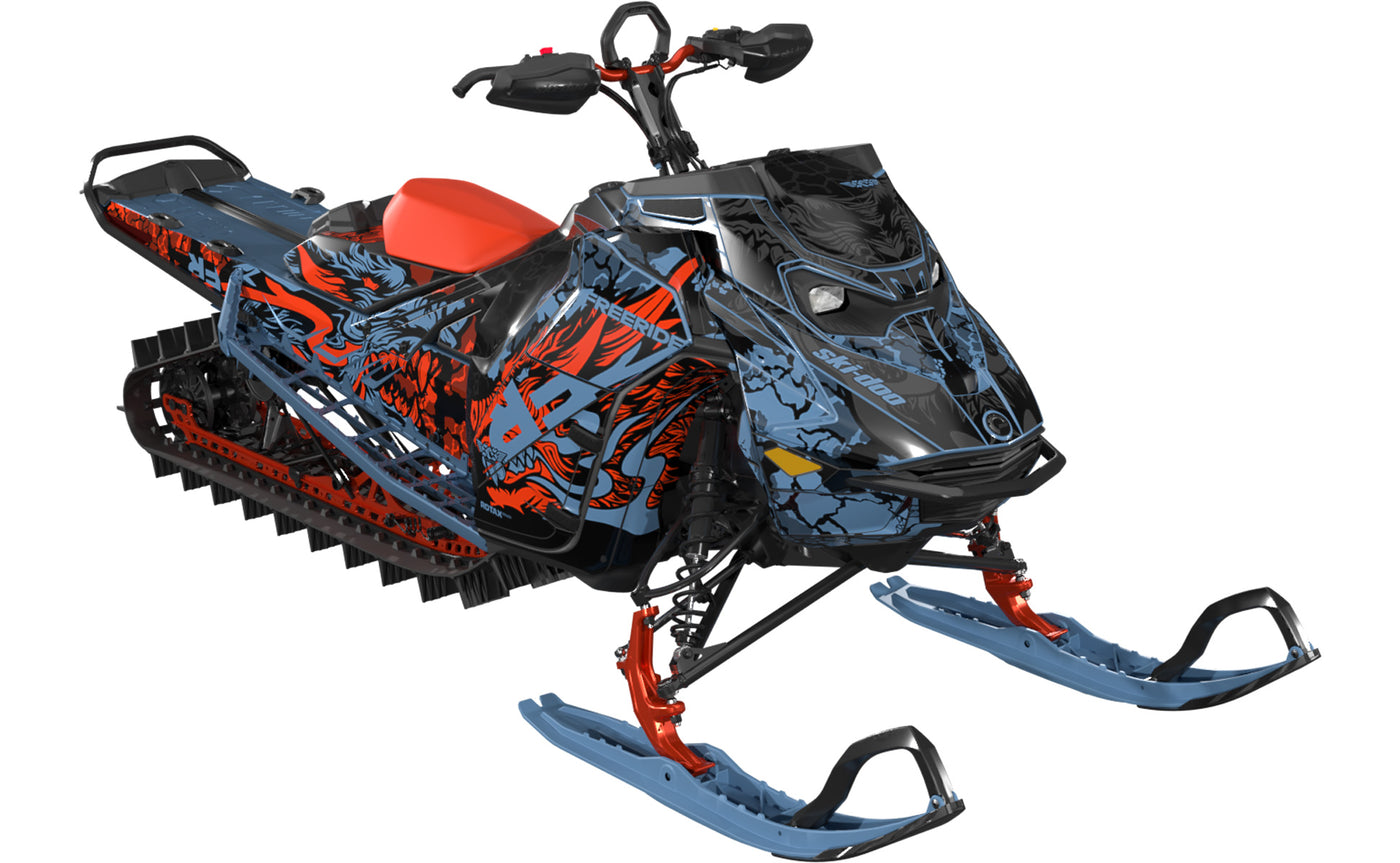 Wileone Ski-Doo REV Gen5 Mountain ScandiBlue Ultimate Full
