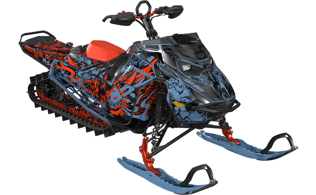 Wileone Ski-Doo REV Gen5 Mountain ScandiBlue Ultimate Premium