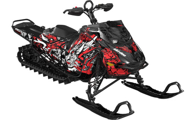Wileone Ski-Doo REV Gen5 Mountain Red White Full