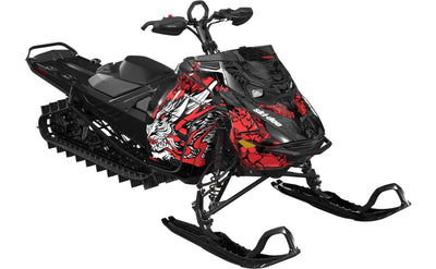 Wileone Ski-Doo REV Gen5 Mountain Red White Less