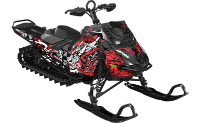 Wileone Ski-Doo REV Gen5 Mountain Red White Partial