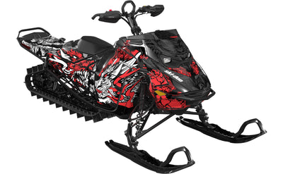 Wileone Ski-Doo REV Gen5 Mountain Red White Premium