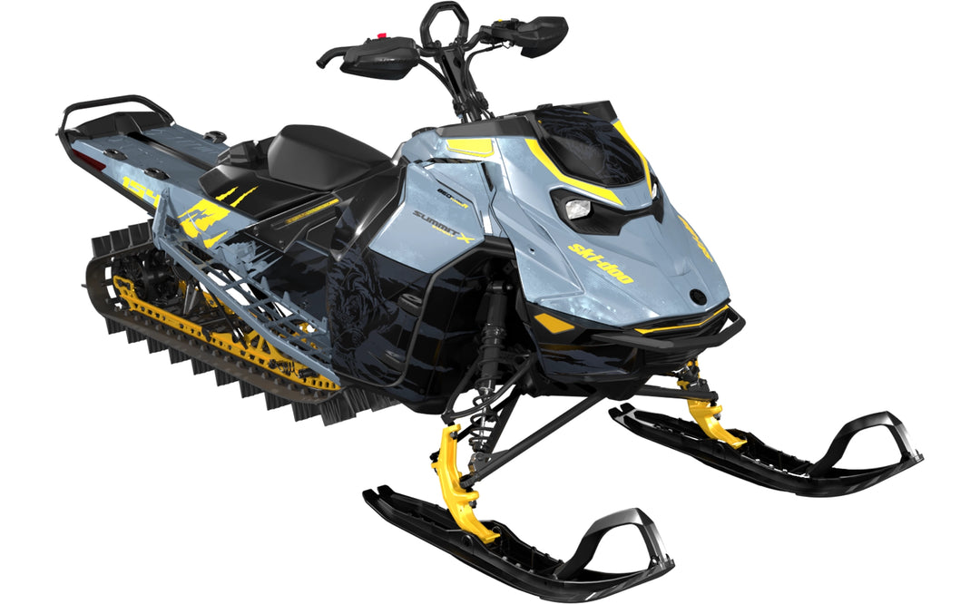 Tatanka - Ski-Doo REV Gen5 Mountain - Airy Yellow - Full
