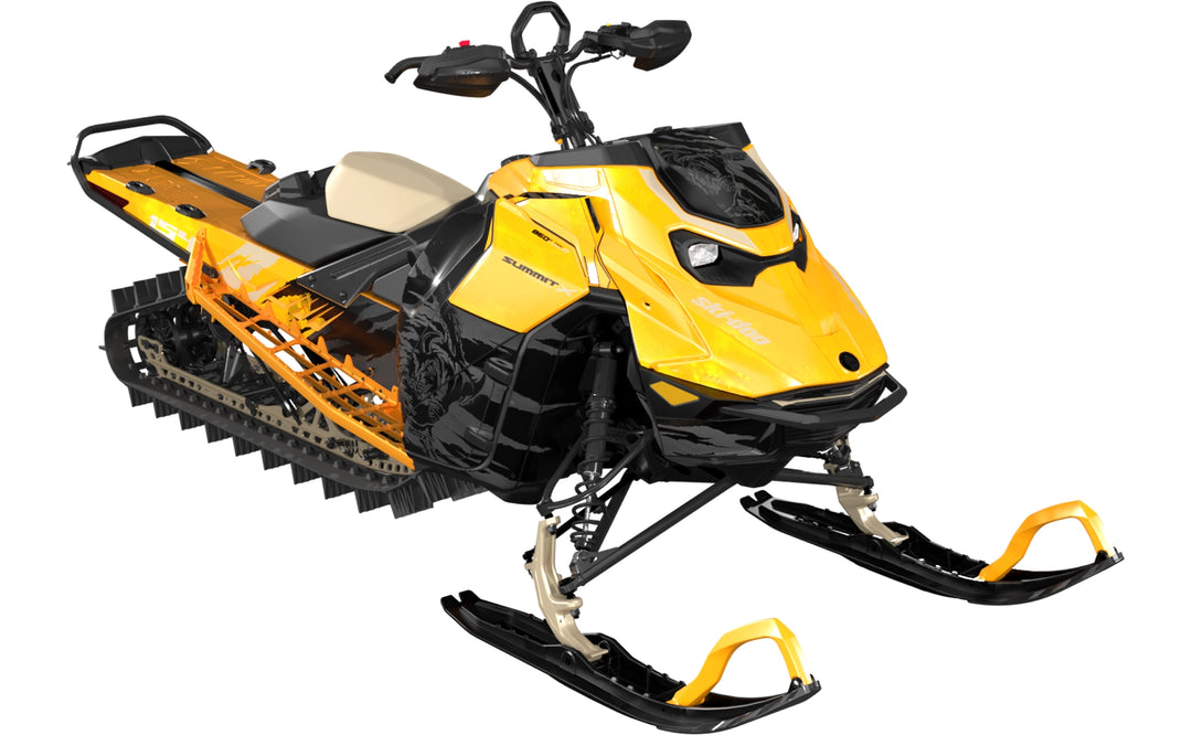 Tatanka - Ski-Doo REV Gen5 Mountain - Crush Black - Partial