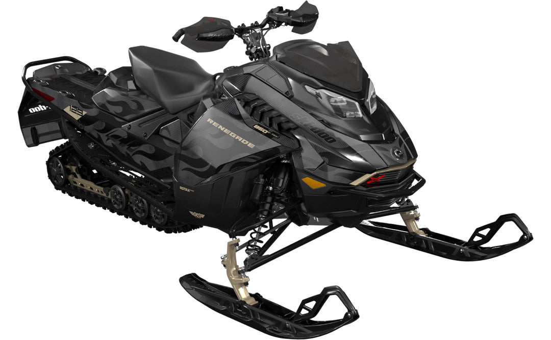 Scorch - Ski-Doo REV Gen5 Trail - Black Tan - Full