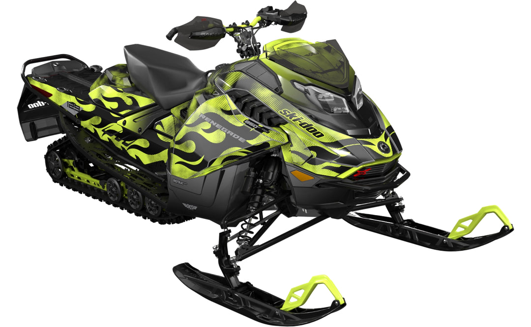 Scorch - Ski-Doo REV Gen5 Trail - Manta Grey - Full
