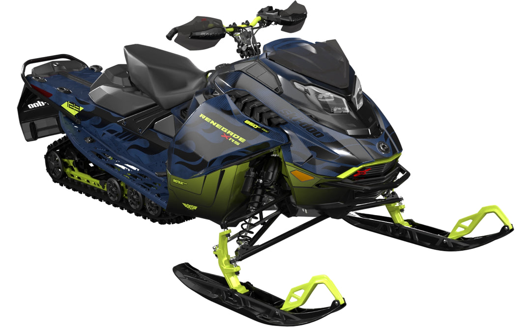 Scorch - Ski-Doo REV Gen5 Trail - Navy Manta - Partial