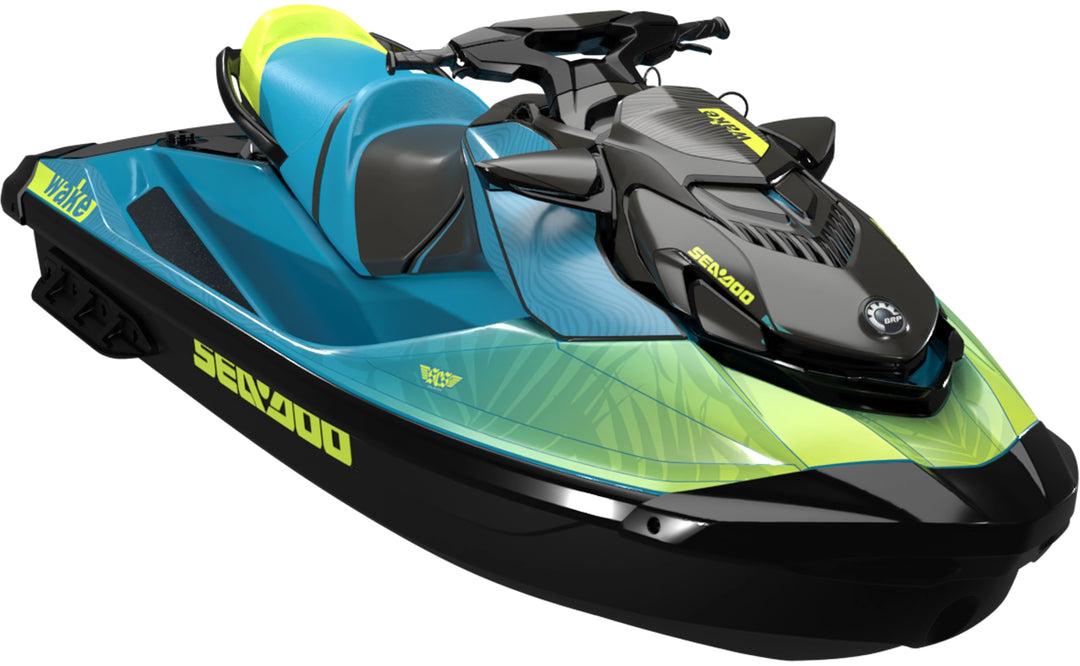 Laguna - Sea-Doo GTI Graphics - Teal Manta - Partial
