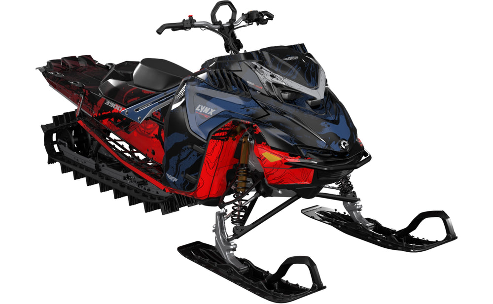 Mayhem - LYNX Shredder - Navy Red - Premium