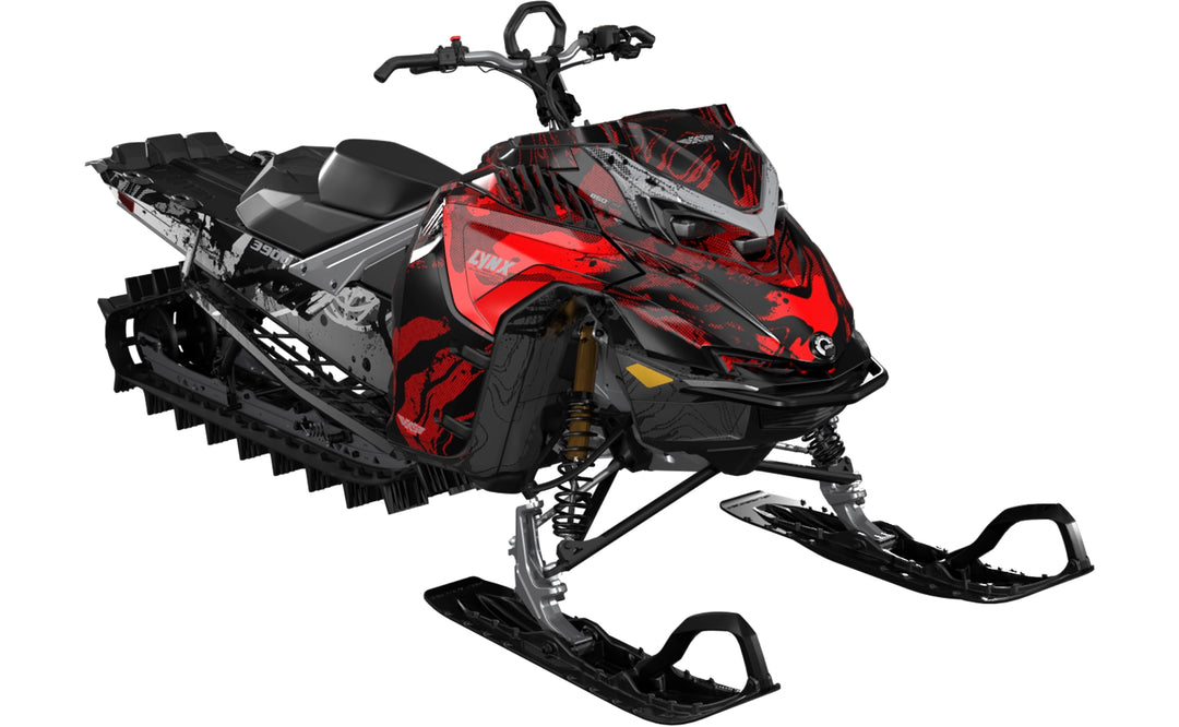 Mayhem - LYNX Shredder - Red Grey - Partial