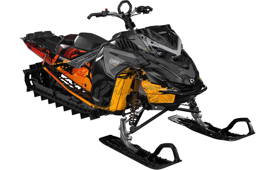 Mayhem - LYNX Shredder - Red Orange - Full