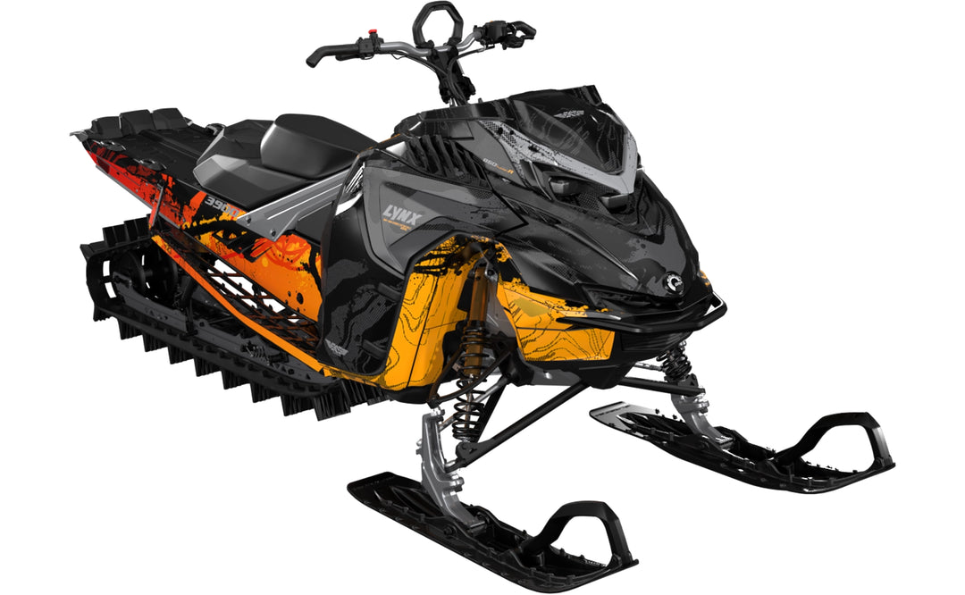Mayhem - LYNX Shredder - Red Orange - Partial