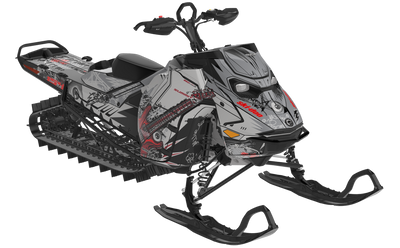 Mic Drop Ski-Doo REV Gen5 Mountain SpartanRed DesertTan Premium Coverage