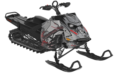 Mic Drop Ski-Doo REV Gen5 Mountain OrangeCrush DesertTan Full Coverage