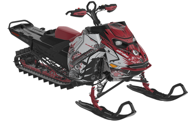 Mic Drop Ski-Doo REV Gen5 Mountain MillenniumYellow CatGrey Full Coverage
