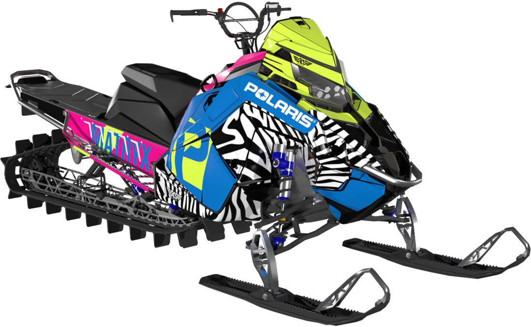 Zbro - Polaris Matryx - DayGlow SCSBlue - Partial