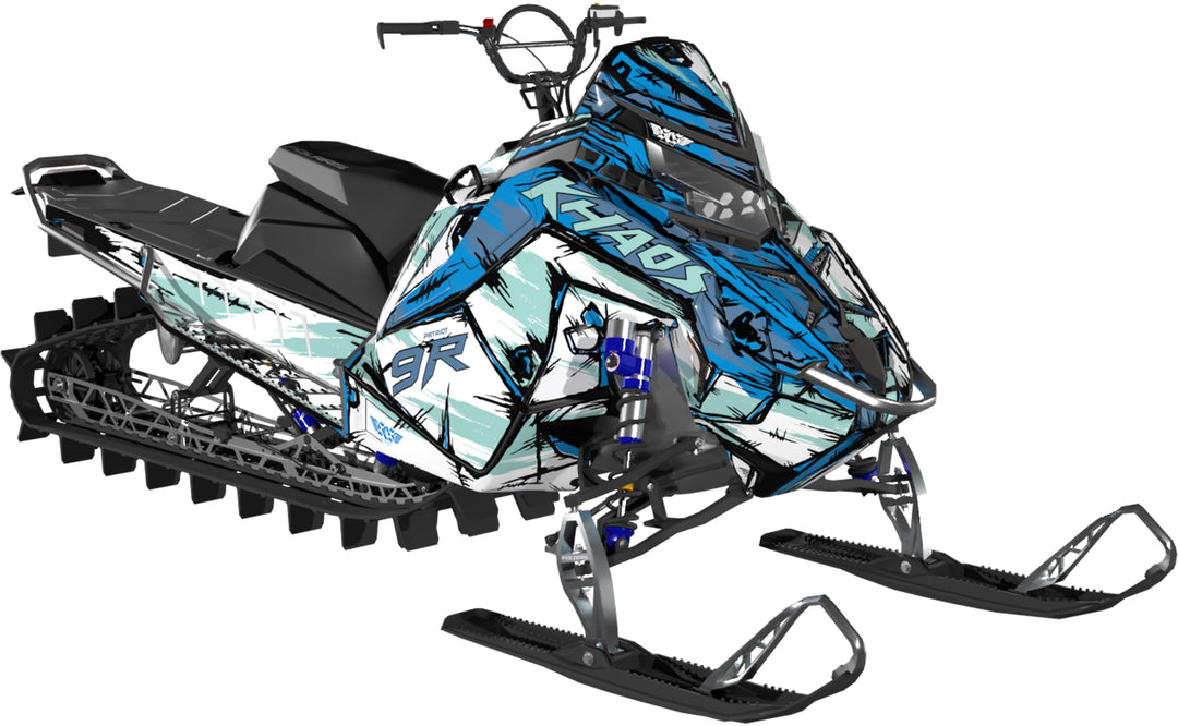 Inked - Polaris Matryx - White Blue - Partial
