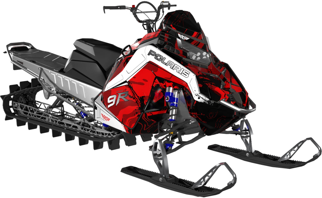 Mayhem - Polaris Matryx - Red White - Less