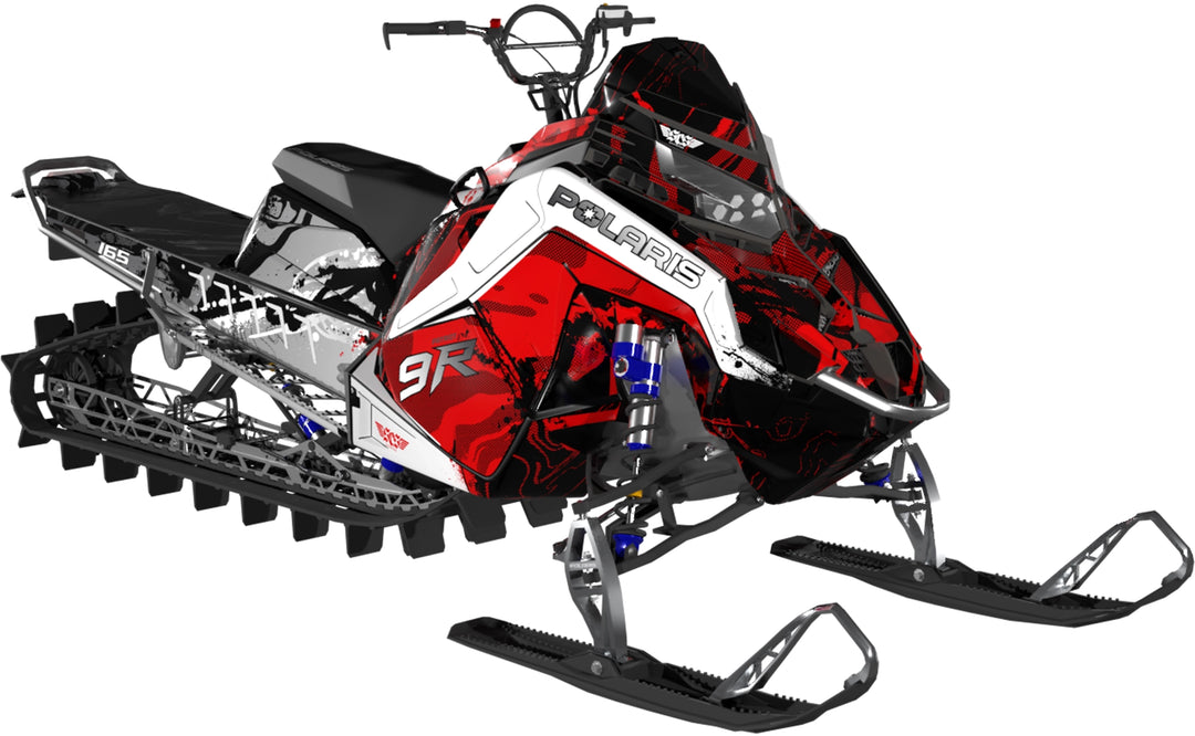 Mayhem - Polaris Matryx - Red White - Premium