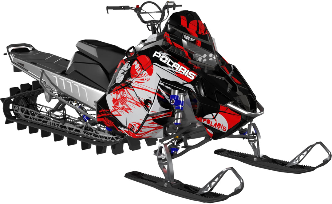 Tracked Up - Polaris Matryx - CatGrey Red - Less