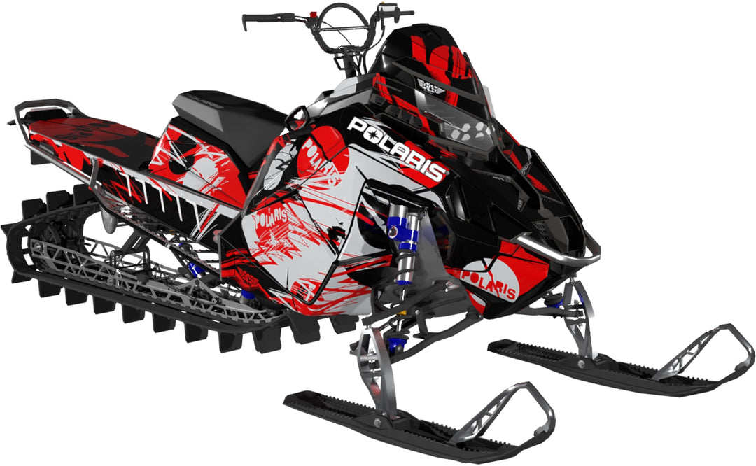Tracked Up - Polaris Matryx - CatGrey Red - Premium