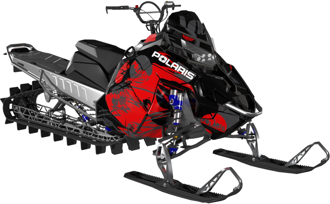 Tracked Up - Polaris Matryx - Red Black - Less