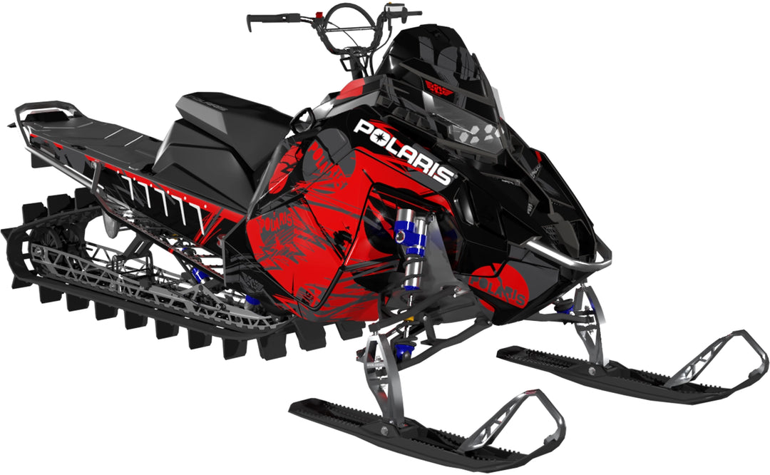 Tracked Up - Polaris Matryx - Red Black - Partial