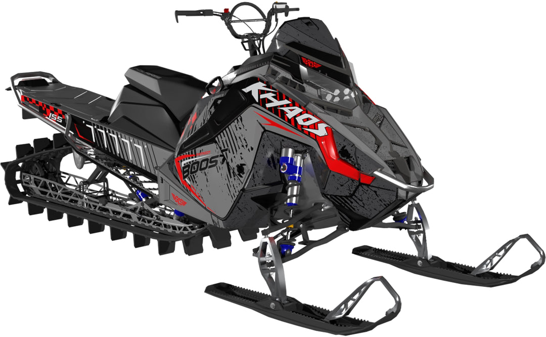 Trackside - Polaris Matryx - Red Grey - Partial