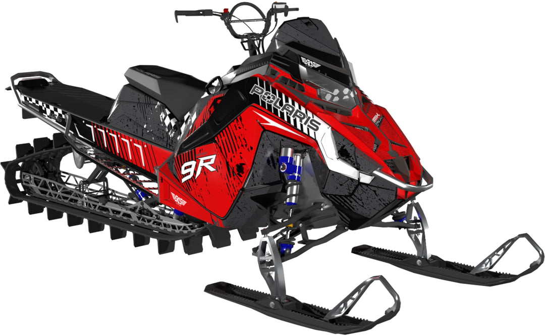 Trackside - Polaris Matryx - Red White - Premium