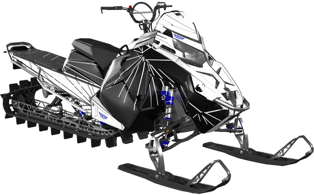 Fractured Polaris Matryx Sled Wraps Premium