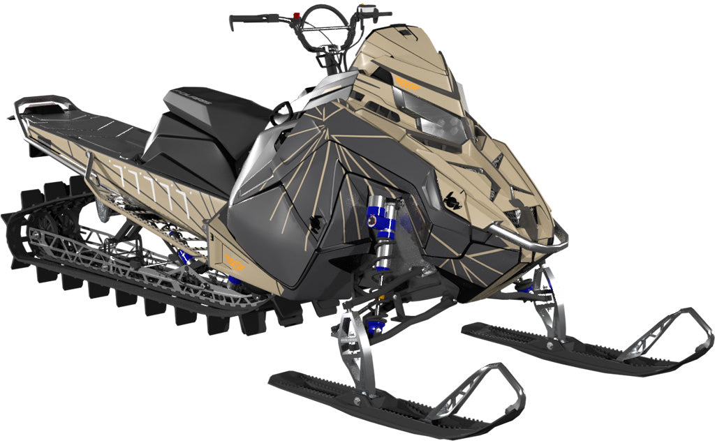 Fractured \ Polaris Matryx Sled Wraps