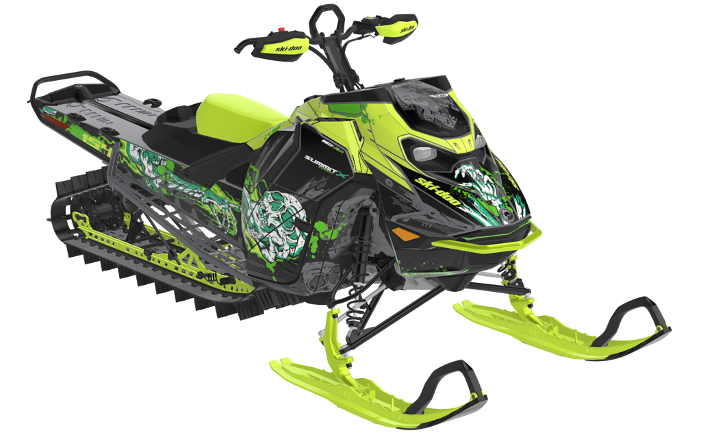 Reaper Ski-Doo REV Gen5 Mountain MantaGreen QuetzalGreen Full Coverage