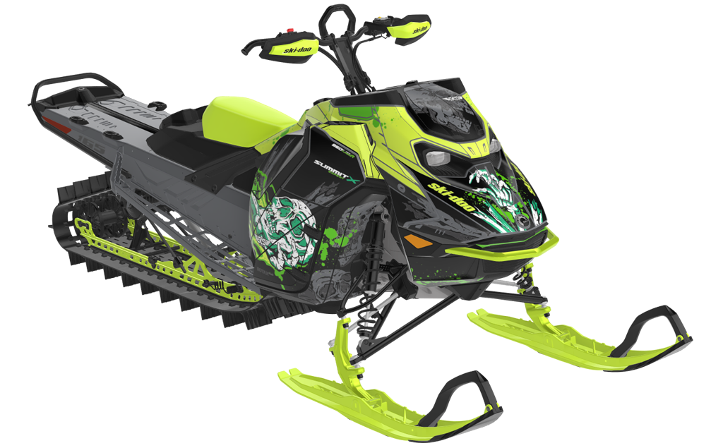 Reaper Ski-Doo REV Gen5 Mountain MantaGreen QuetzalGreen Premium Coverage