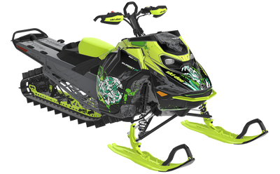 Reaper Ski-Doo REV Gen5 Mountain MantaGreen QuetzalGreen Premium Coverage