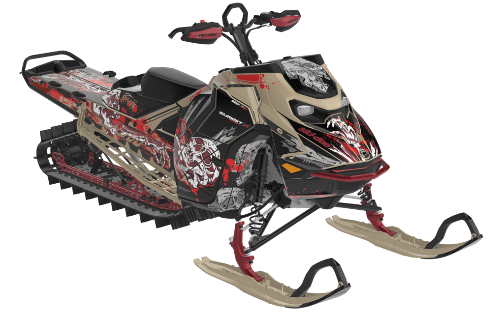 Reaper Ski-Doo REV Gen5 Mountain Rhodamine Black Premium Coverage