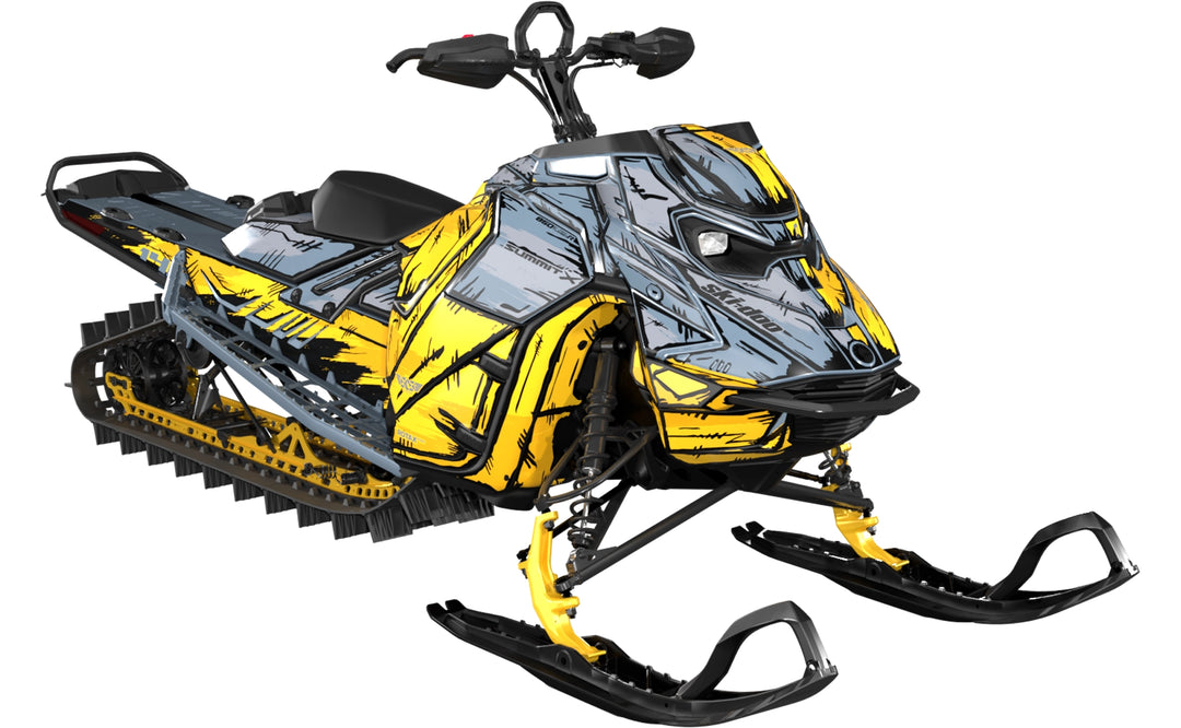 Inked - Ski-Doo REV Gen5 Mountain - Airy Yellow - Full