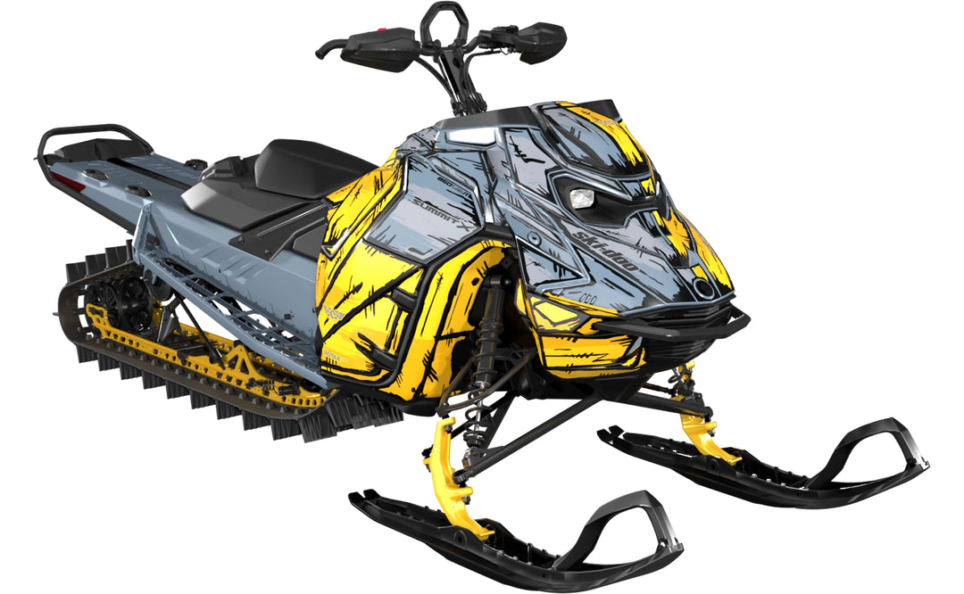 Inked - Ski-Doo REV Gen5 Mountain - Airy Yellow - Less
