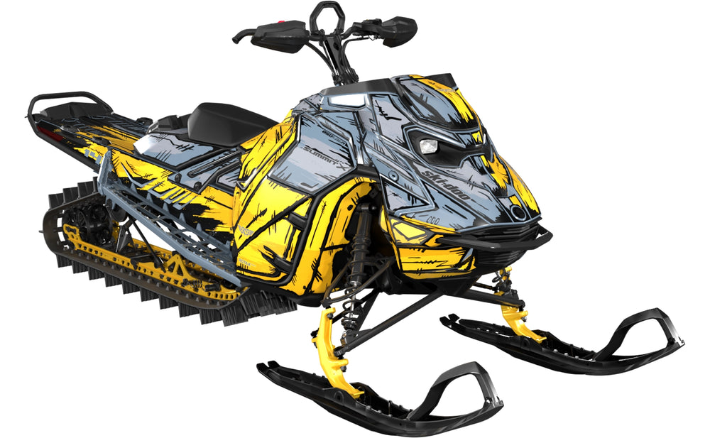 Inked - Ski-Doo REV Gen5 Mountain - Airy Yellow - Premium
