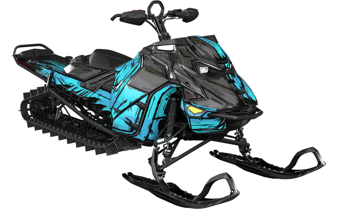 Inked - Ski-Doo REV Gen5 Mountain - Black Black - Premium