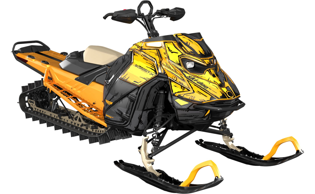 Inked - Ski-Doo REV Gen5 Mountain - Crush Black - Less