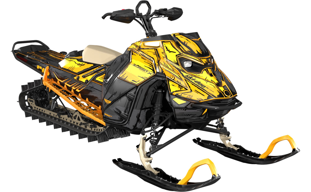 Inked - Ski-Doo REV Gen5 Mountain - Crush Black - Premium
