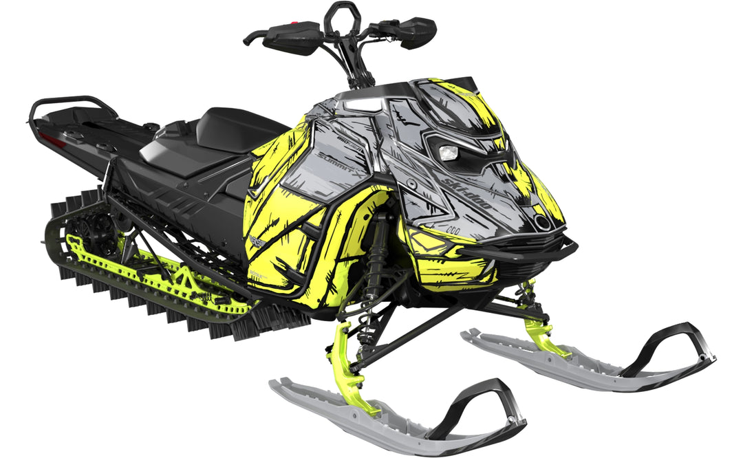 Inked - Ski-Doo REV Gen5 Mountain - Manta Grey - Less