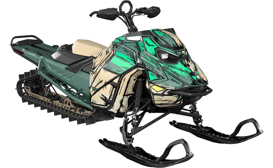 Inked - Ski-Doo REV Gen5 Mountain - Terra Tan - Less